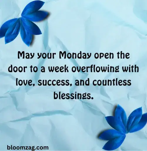 Positive Monday Blessings for Personal Growth