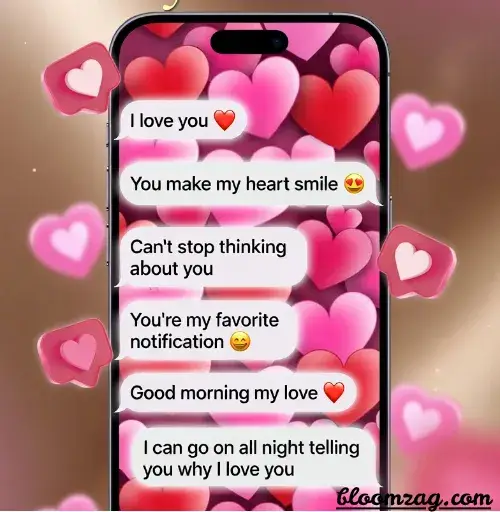 Text Message Ways to Say I Love You